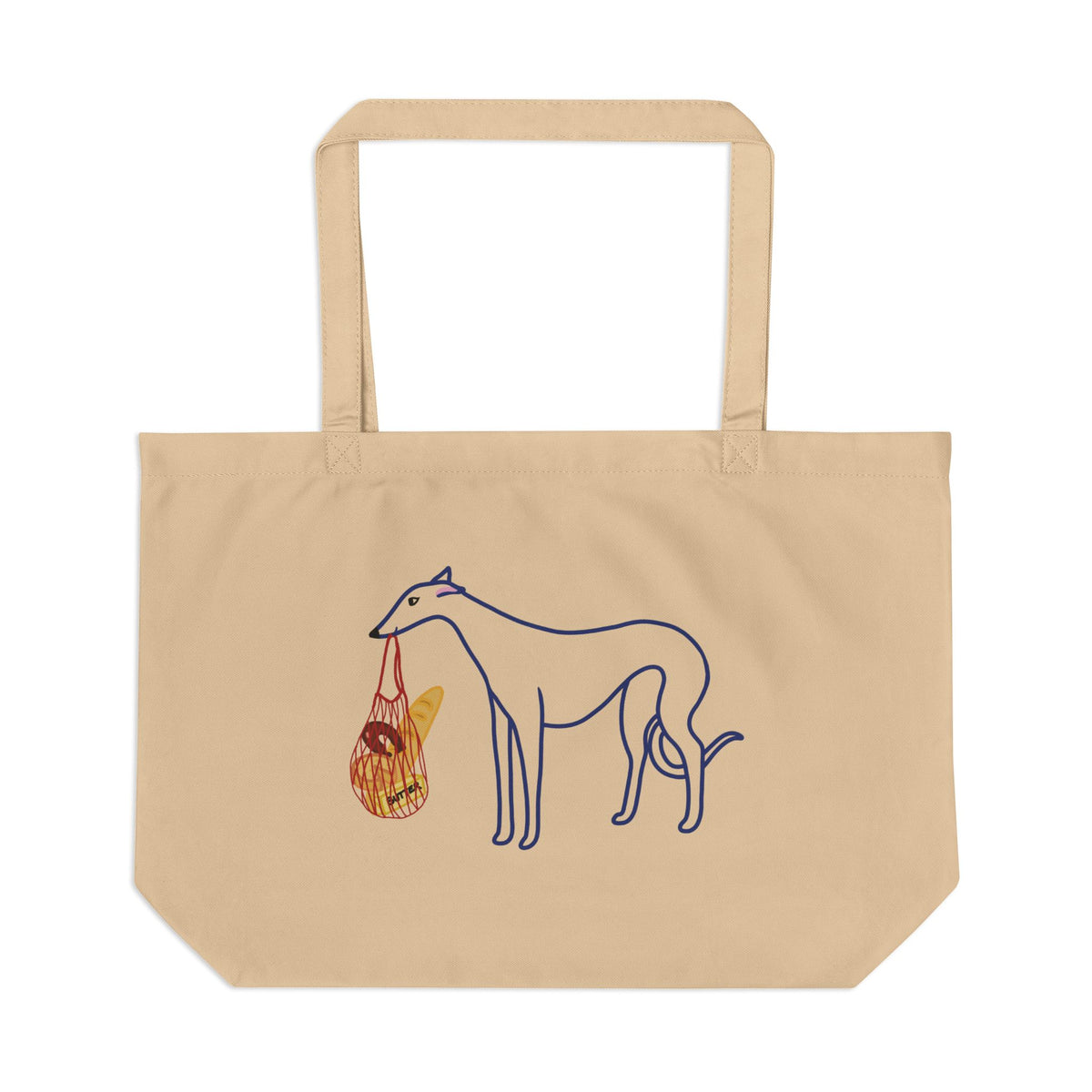 Greyhound Dog Eco Tote Bag
