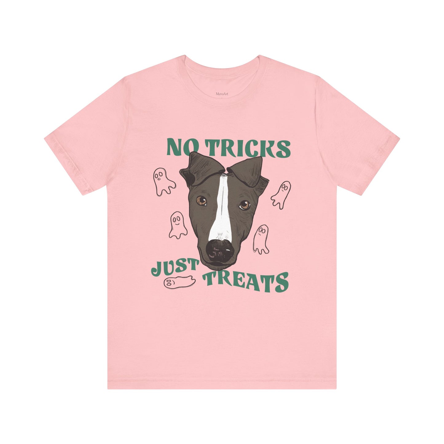 NO TRICKS JUST TREATS - Greyhound Halloween Special Tee