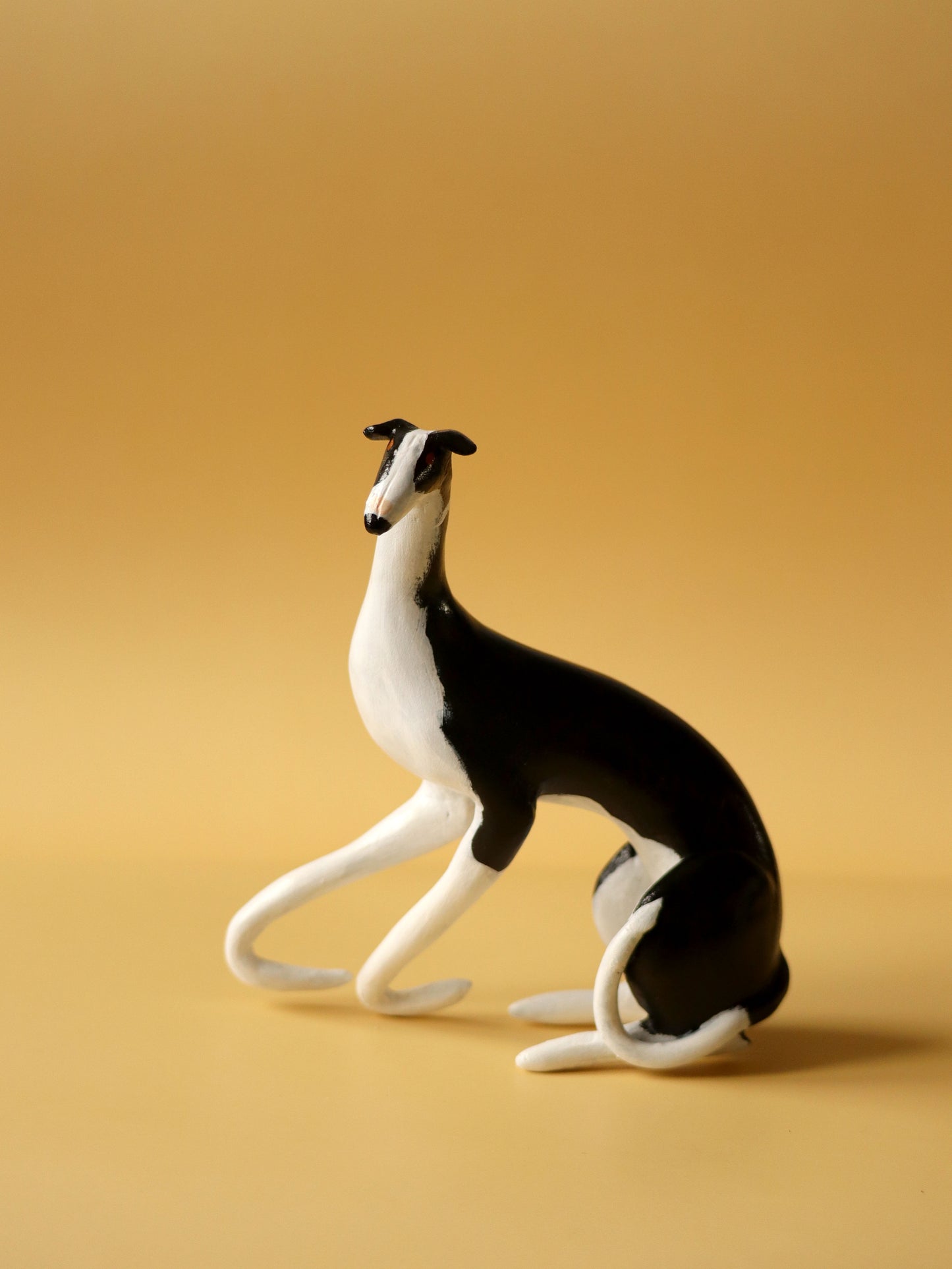 Personalized Greyhound Figurine Custom Pose