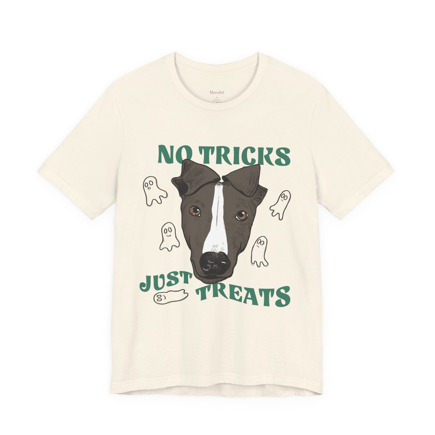 NO TRICKS JUST TREATS - Greyhound Halloween Special Tee