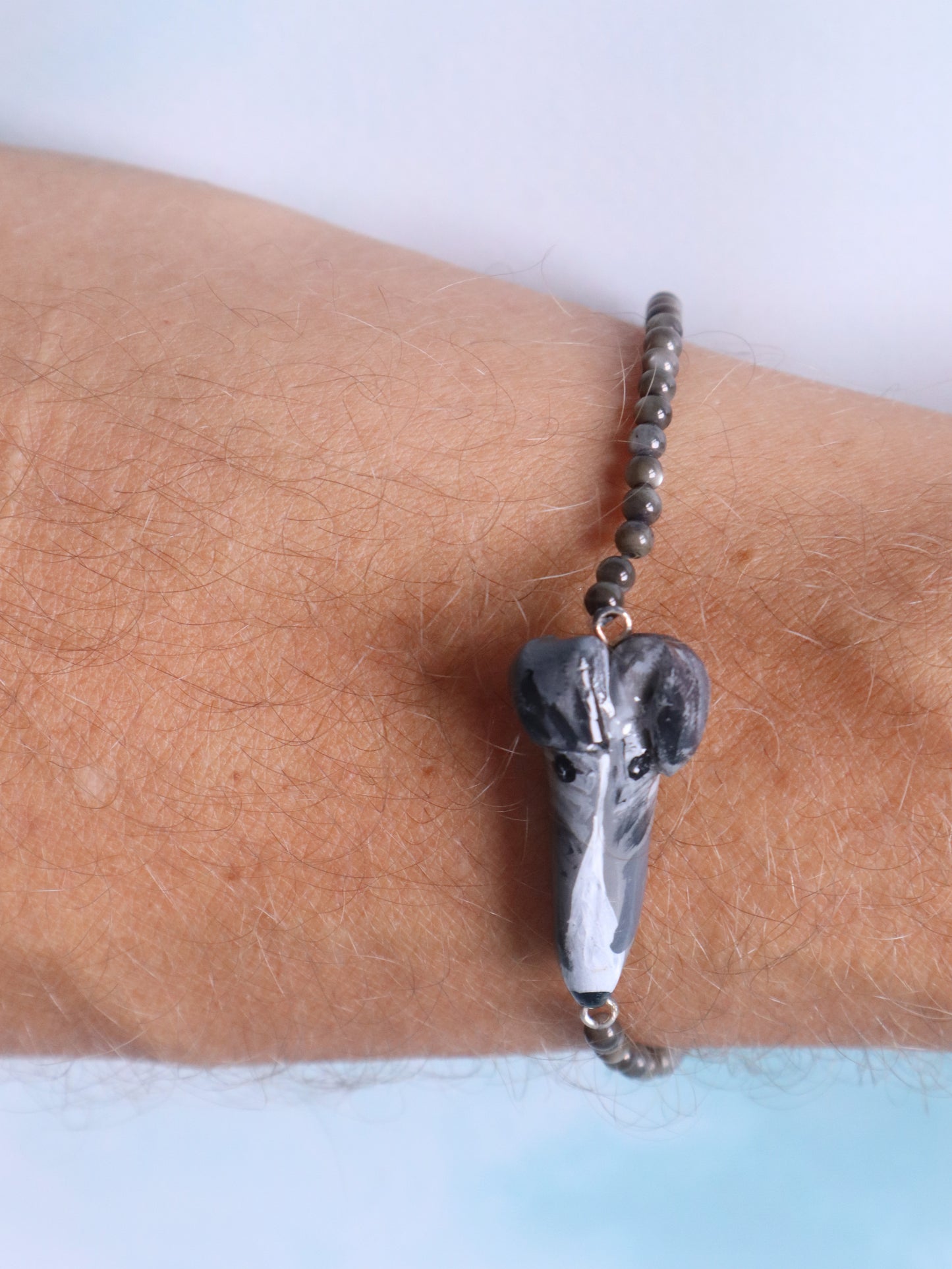 CUSTOM SIGHTHOUND BRACELET FOR MEN