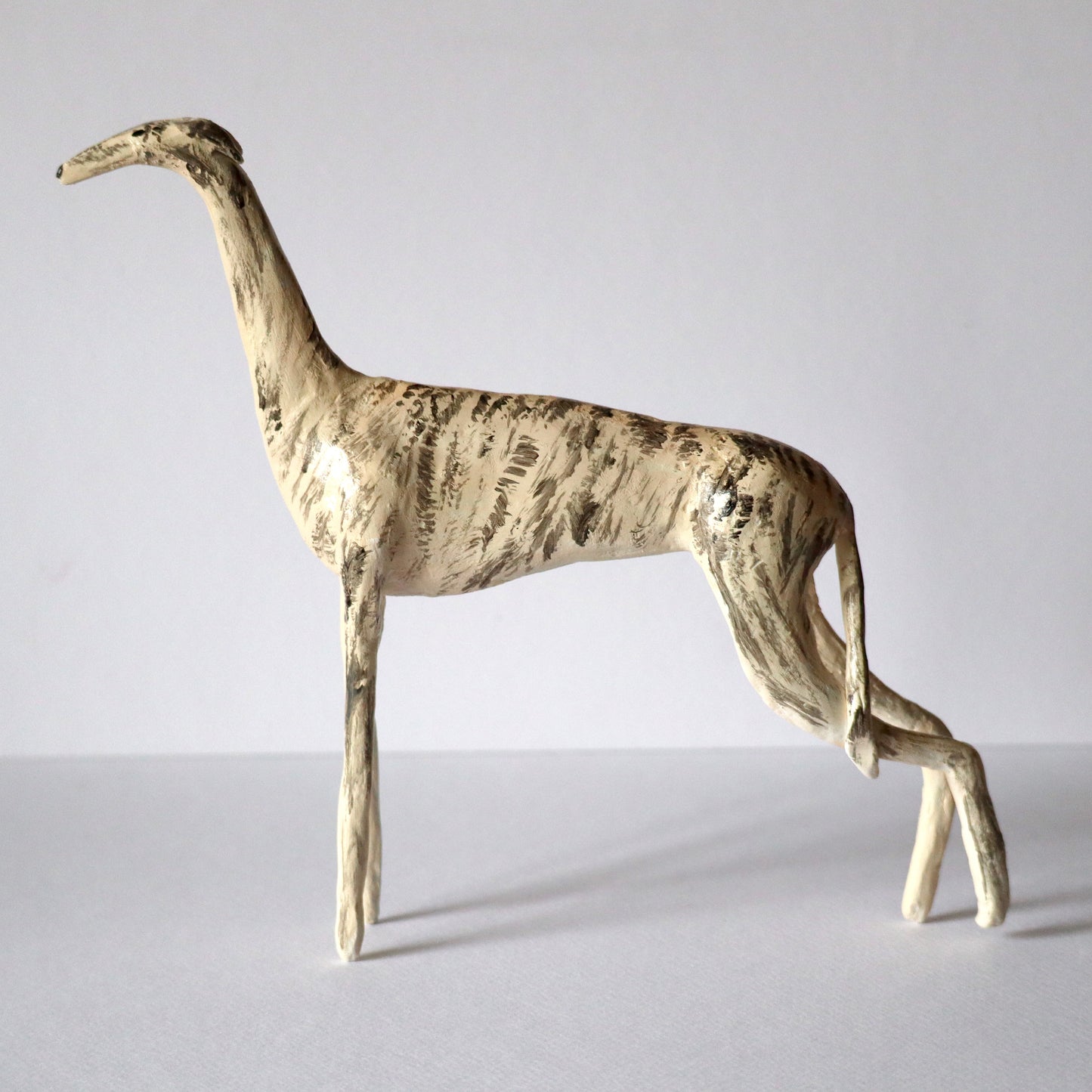 Galgo figurine, galgo sculpture, galgo espanol sculpture