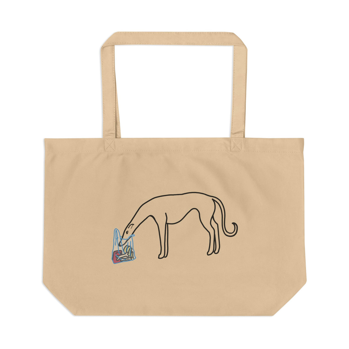 Noodle Inspection Large Shopping Tote