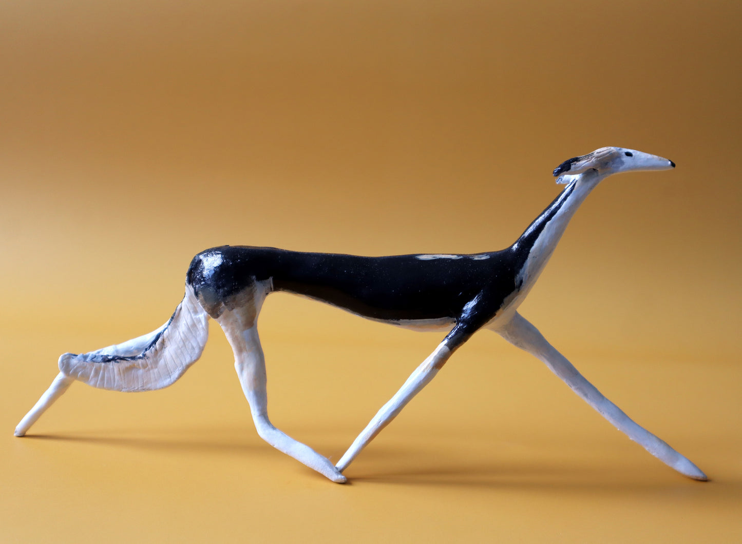 greyhound figurine, saluki figurine, saluki collectable,trotting figurine, saluki art, greyhound art, greyhound sculpture, greyhound gift, personalized greyhound, custom greyhound, whippet, whippet art, whippet gift