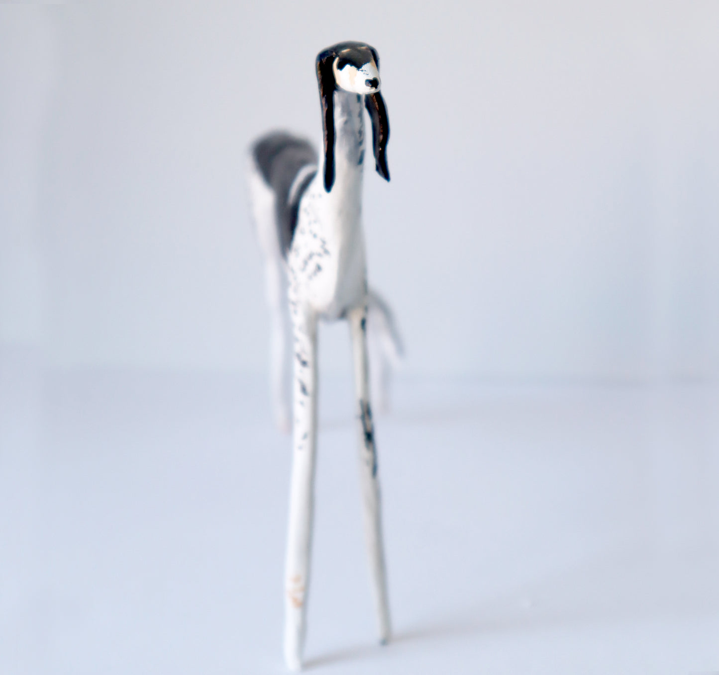 PERSONALIZED STANDING SIGHTHOUND FIGURINE