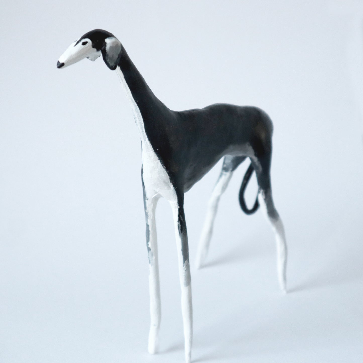 PERSONALIZED STANDING SIGHTHOUND FIGURINE