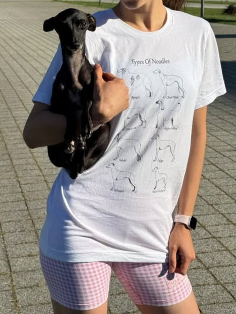 Types of Noodles Sighthound Breed Tee