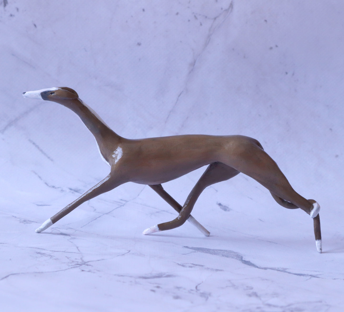 TROT - PERSONALIZED SIGHTHOUND FIGURINE