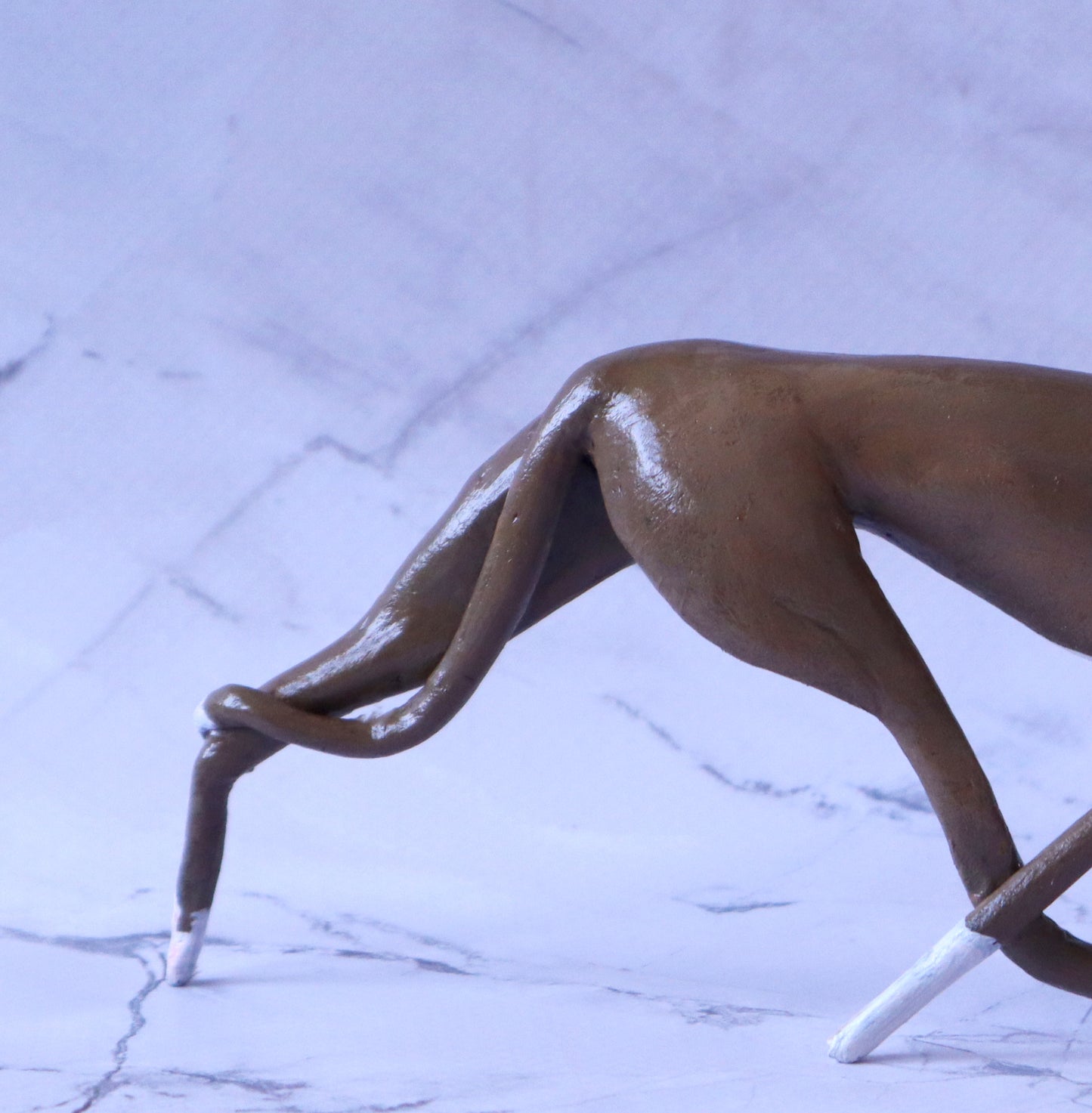 TROT - PERSONALIZED SIGHTHOUND FIGURINE