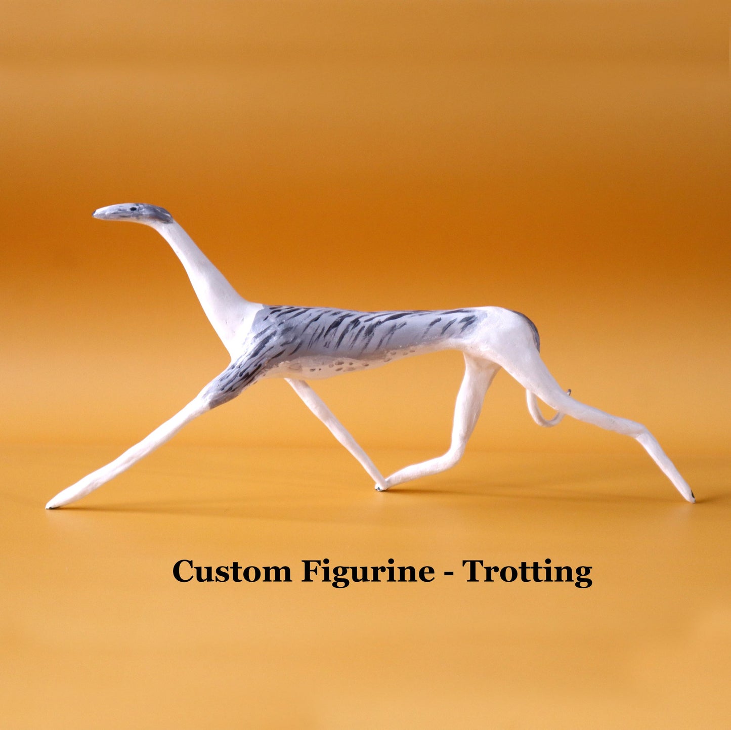 TROT - PERSONALIZED SIGHTHOUND FIGURINE