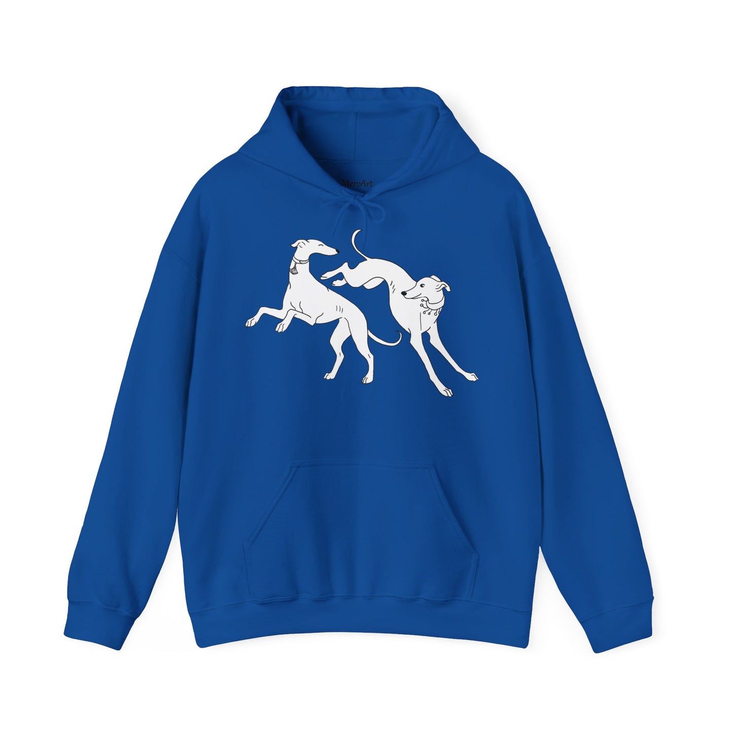Greyhounds Play Hoodie , Sighthound Hoodie