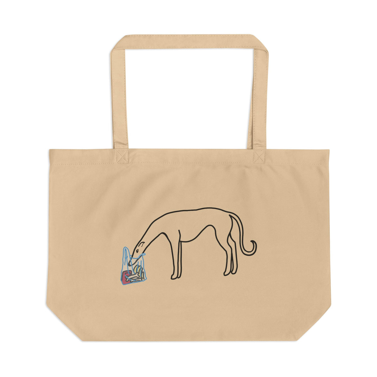 Noodle Inspection Large Shopping Tote