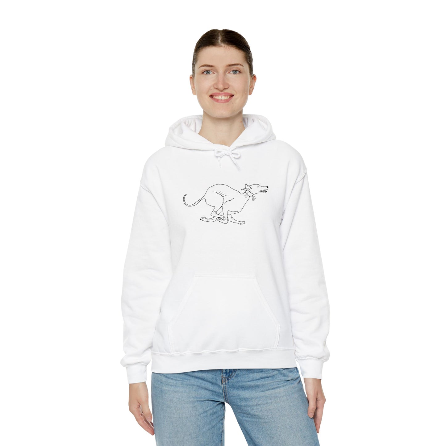 Zooming Noodle - Cozy Hoodie / Embroidery