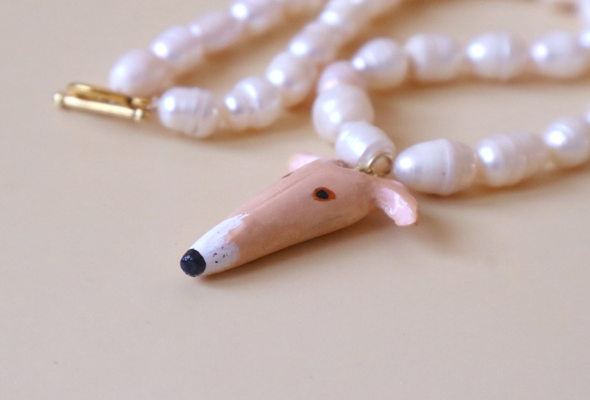 CUSTOM SIGHTHOUND PENDANT