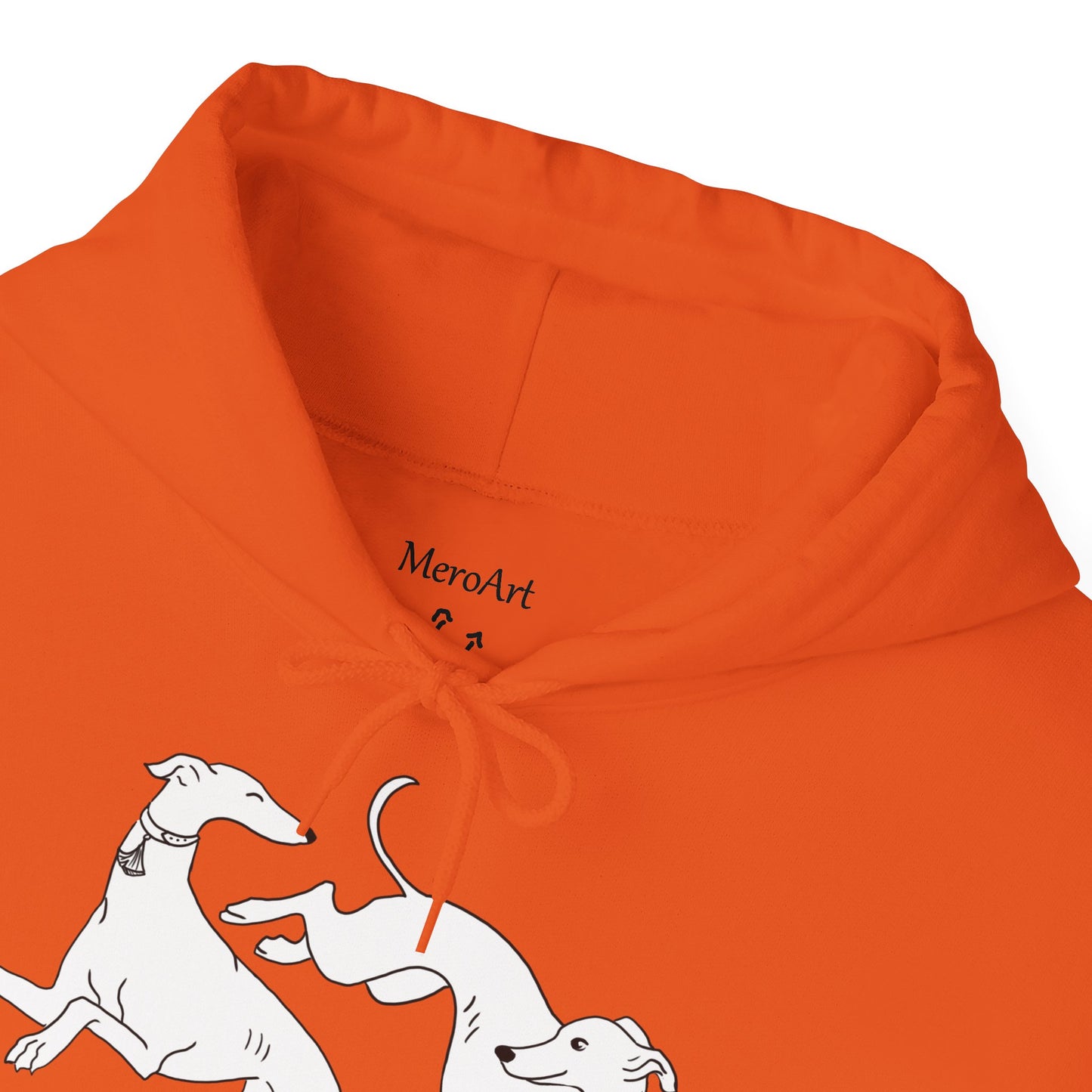 Greyhounds Play Hoodie , Sighthound Hoodie