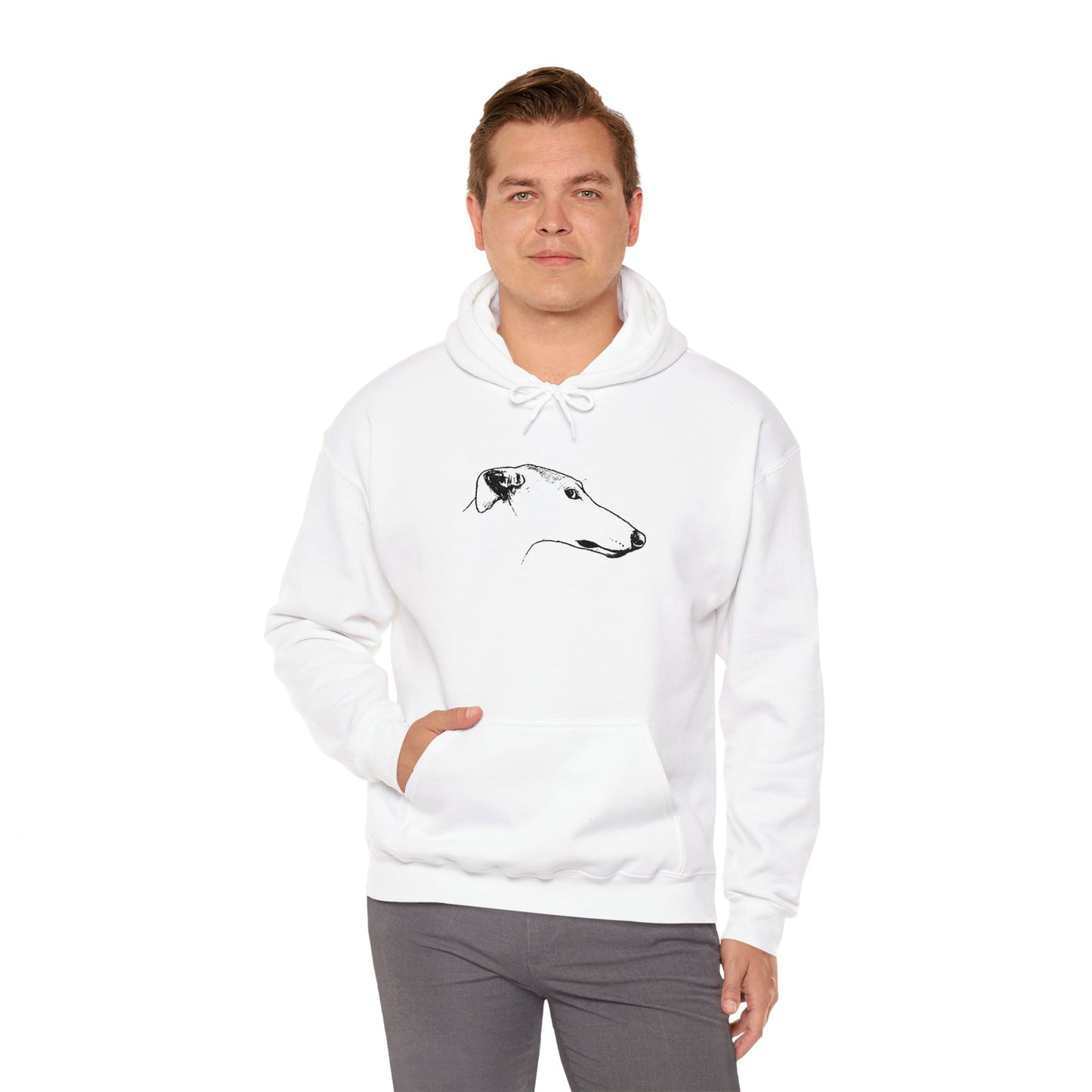 The Judgmental Sighthound Hoodie - Embroidery