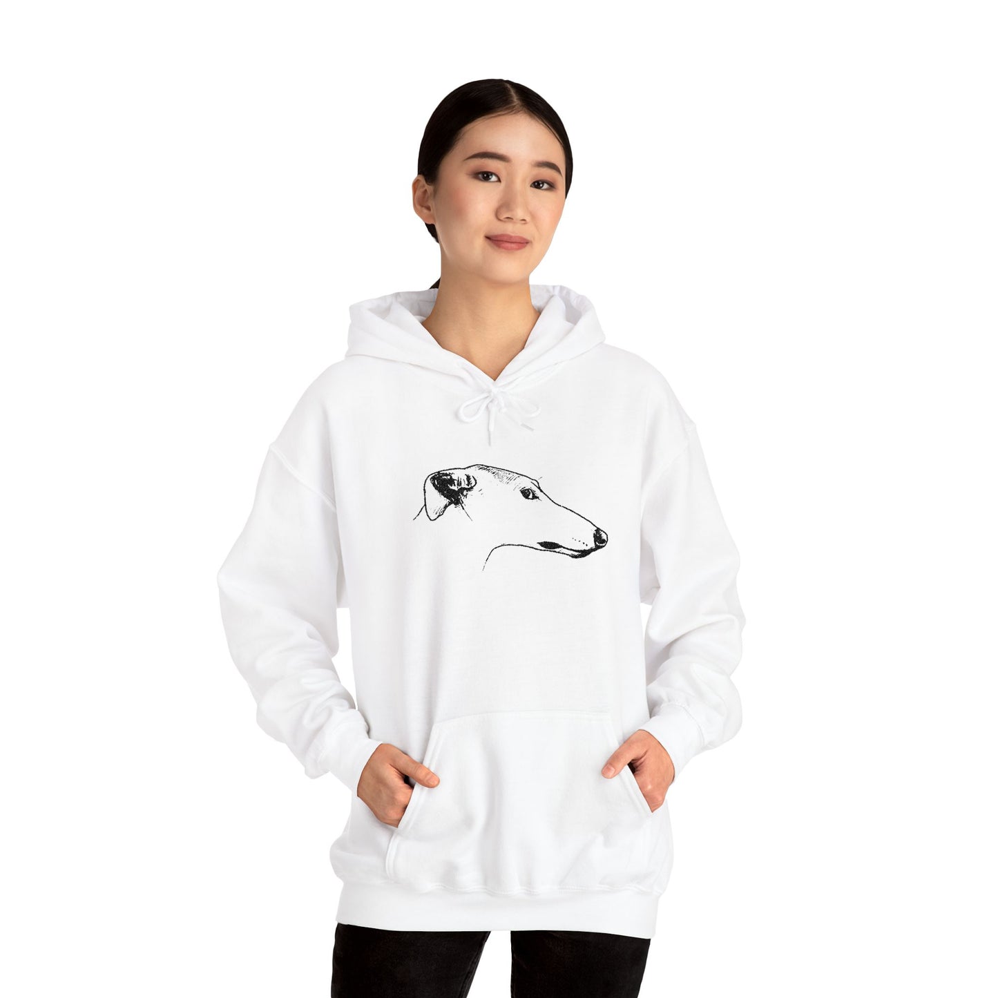 The Judgmental Sighthound Hoodie - Embroidery
