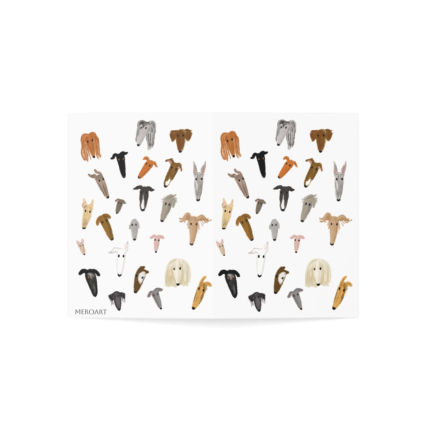 A Million Noodles Greeting Cards (1, 10, 30, and 50pcs)