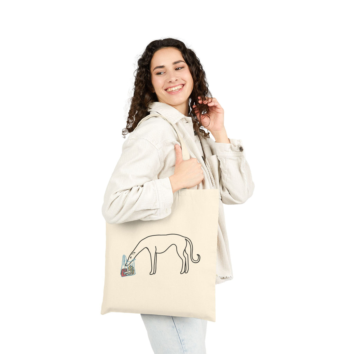 Noodle Inspection Shopping Tote