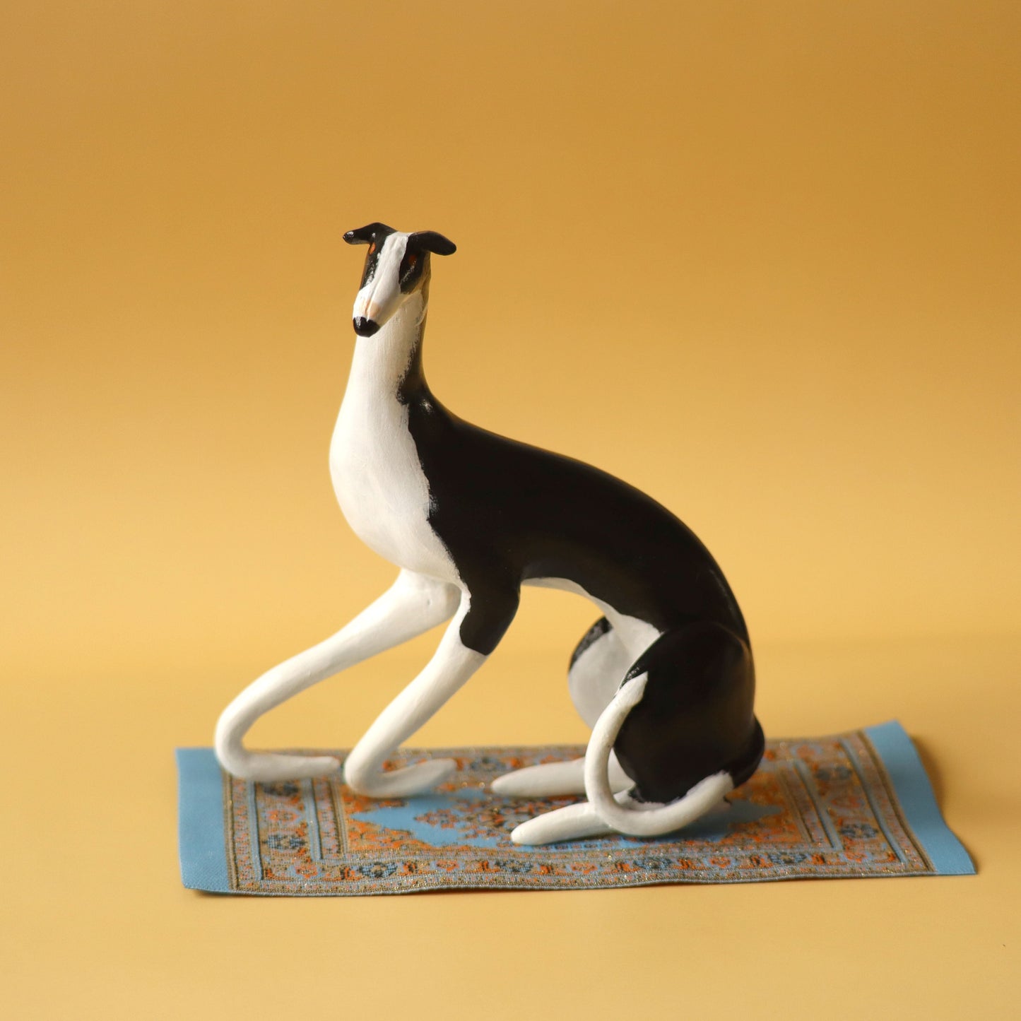 Personalized Greyhound Figurine Custom Pose