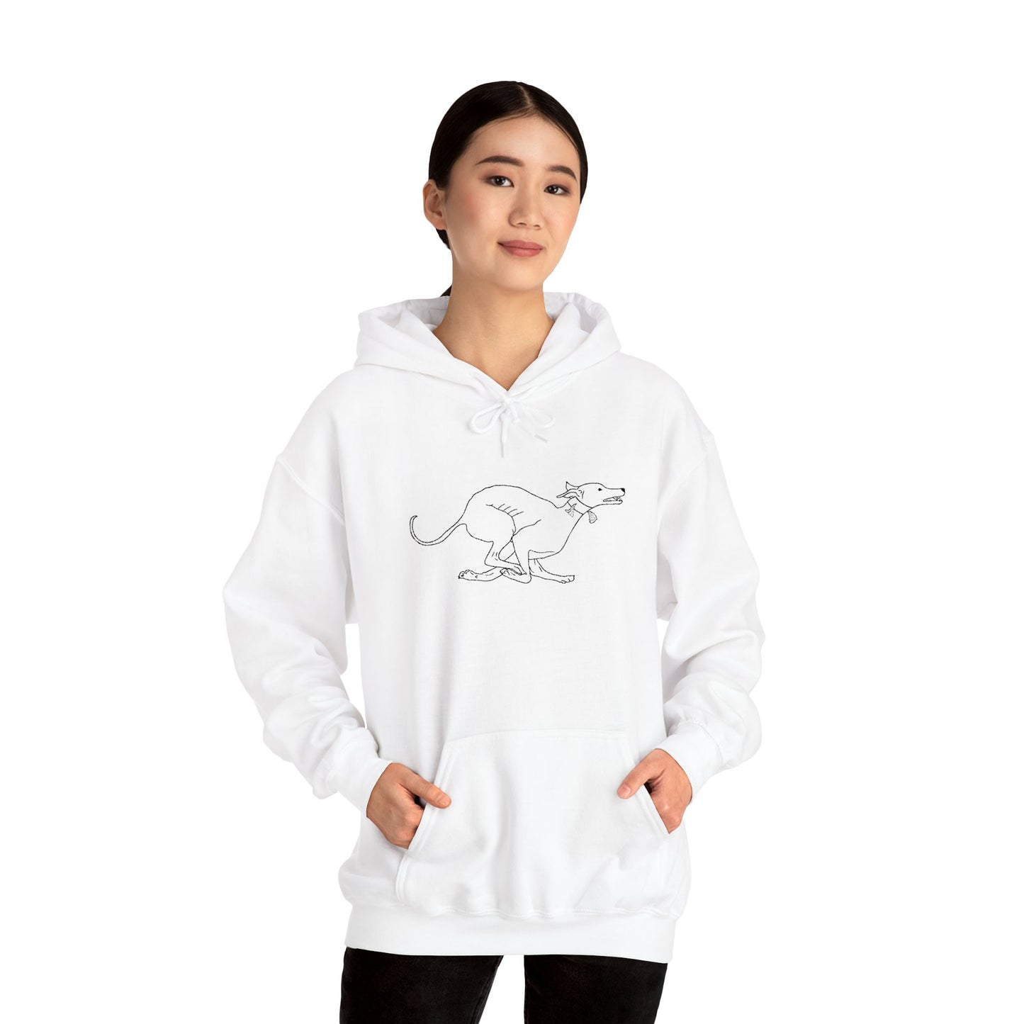 Zooming Noodle - Cozy Hoodie / Embroidery