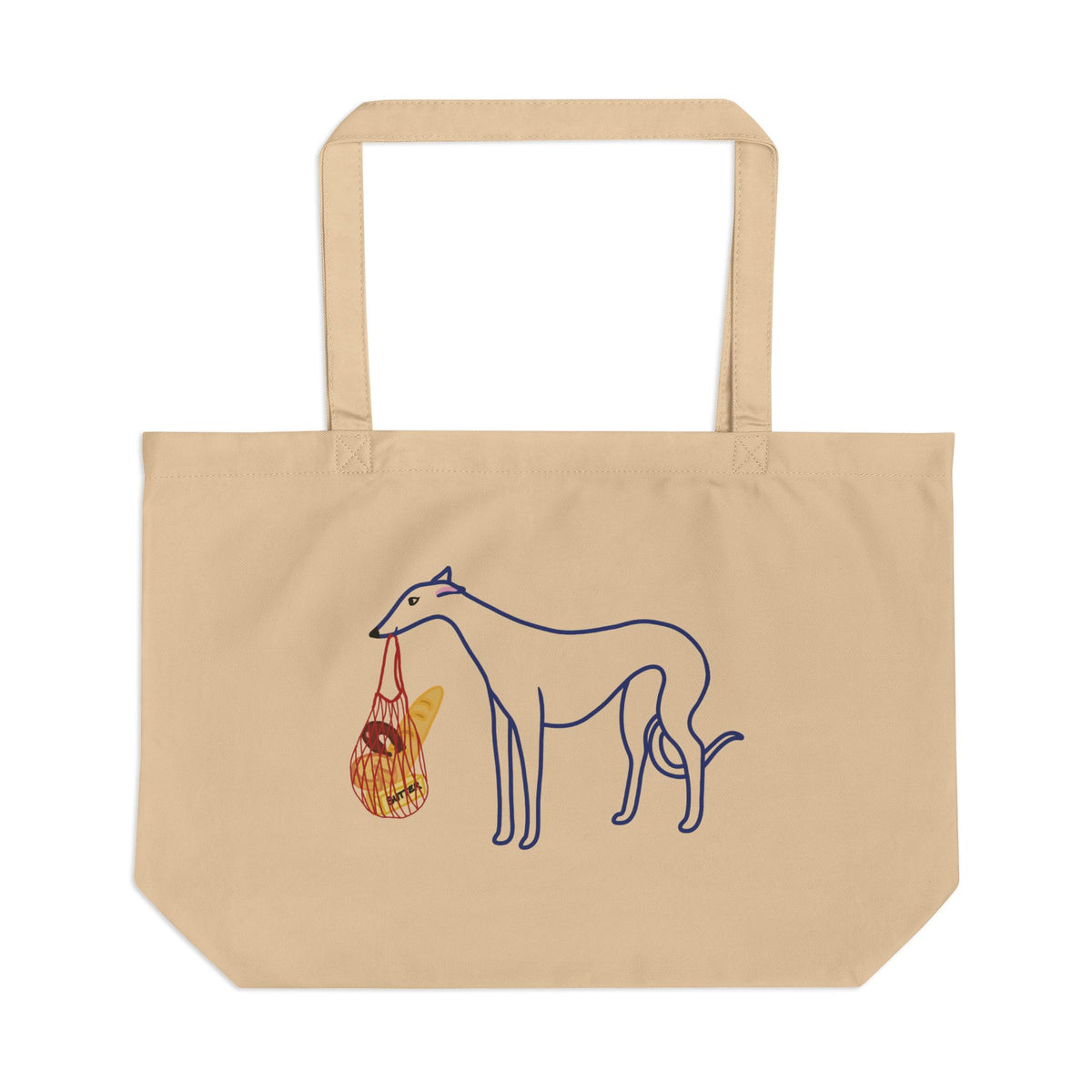 Greyhound Dog Eco Tote Bag