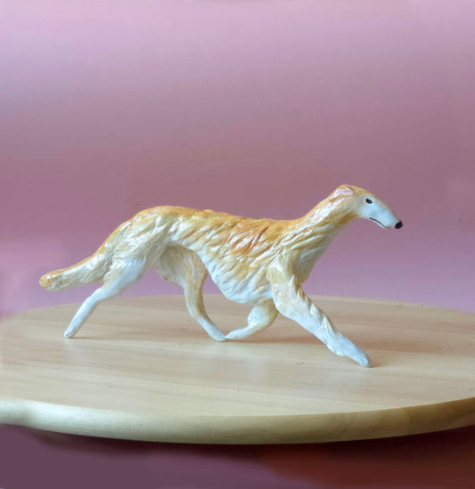 SIR SNOOTHSWORTH - BORZOI SCULPTURE-image-1
