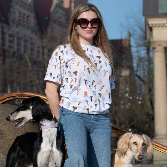 A Million Noodles Shirt for the Sighthound-Obsessed