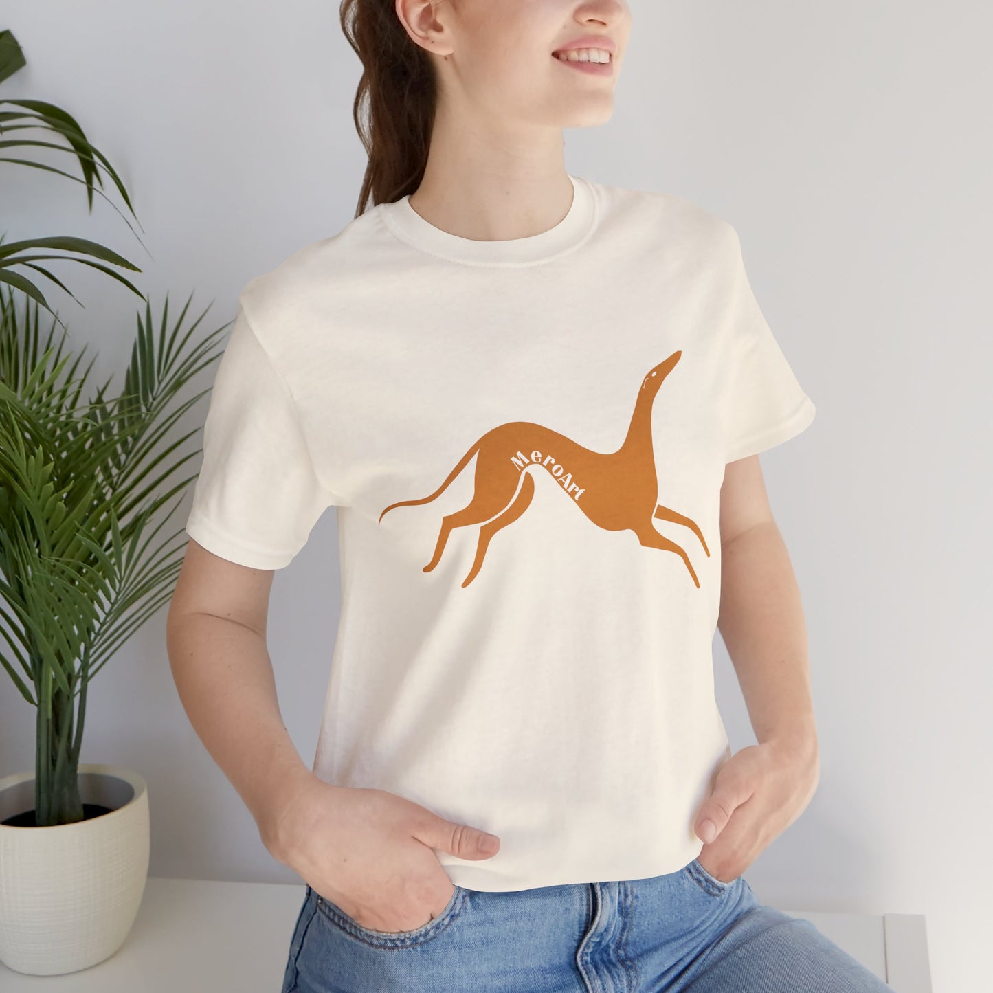 MEROART Sighthound Logo Tee