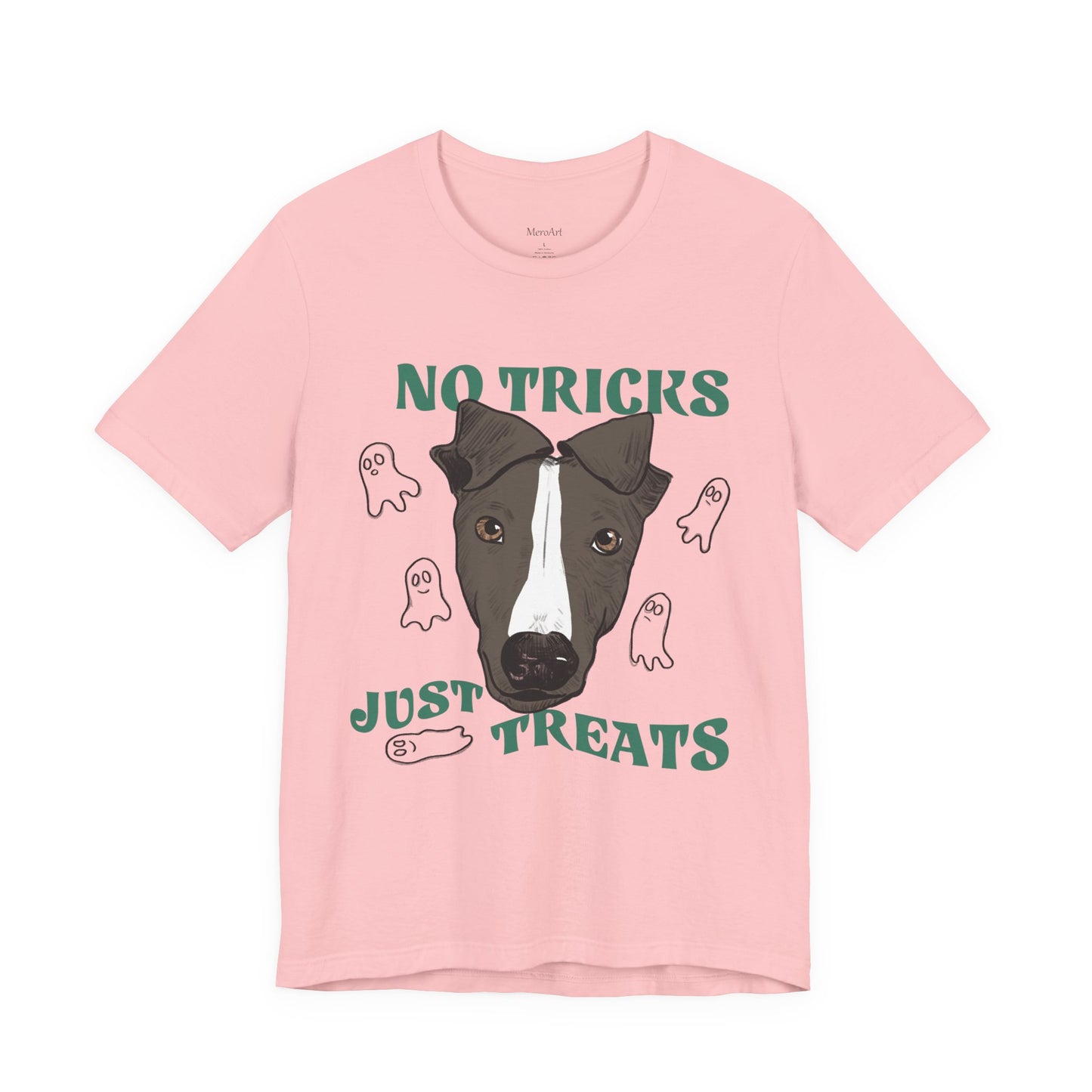 NO TRICKS JUST TREATS - Greyhound Halloween Special Tee