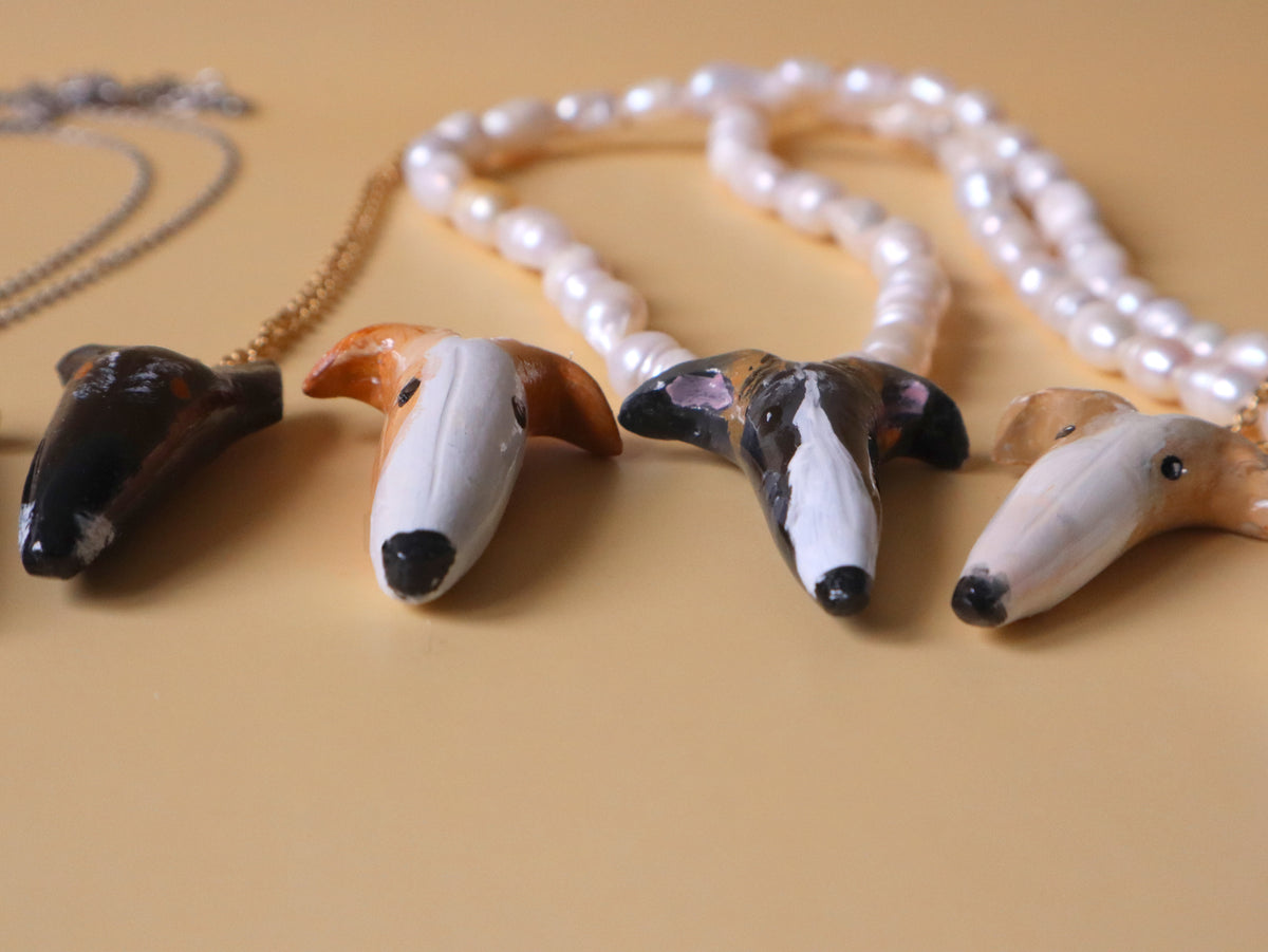 CUSTOM SIGHTHOUND PENDANT