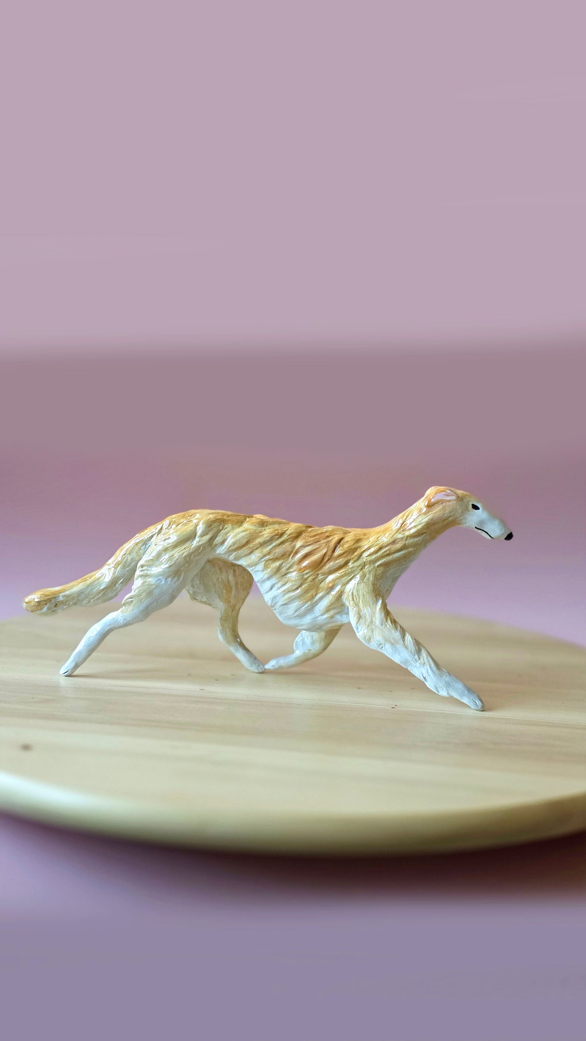 SIR SNOOTHSWORTH - BORZOI SCULPTURE-image-3