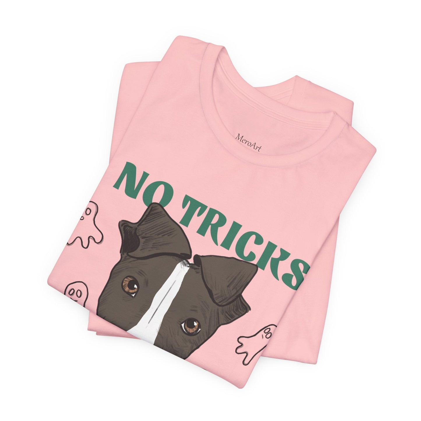 NO TRICKS JUST TREATS - Greyhound Halloween Special Tee
