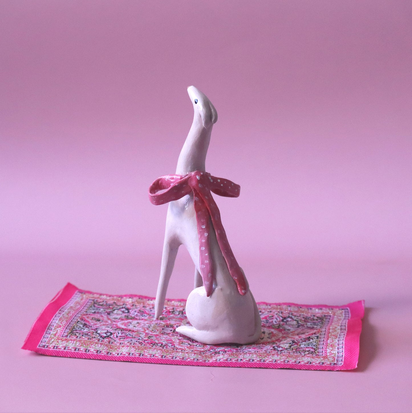 Personalized Greyhound Figurine Custom Pose