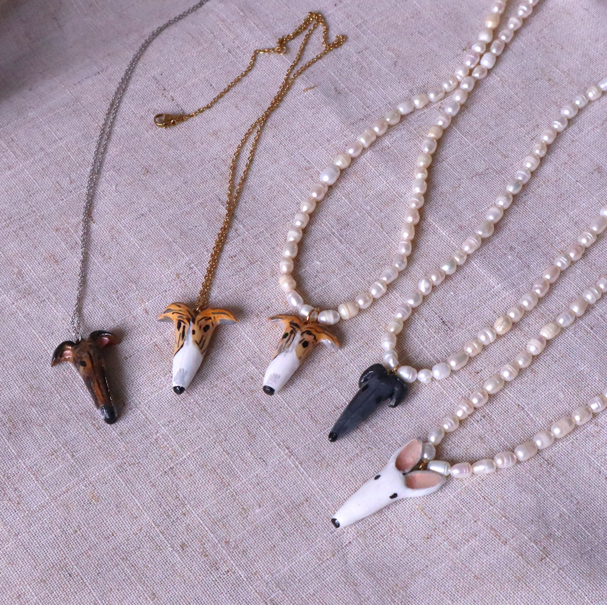 CUSTOM SIGHTHOUND PENDANT