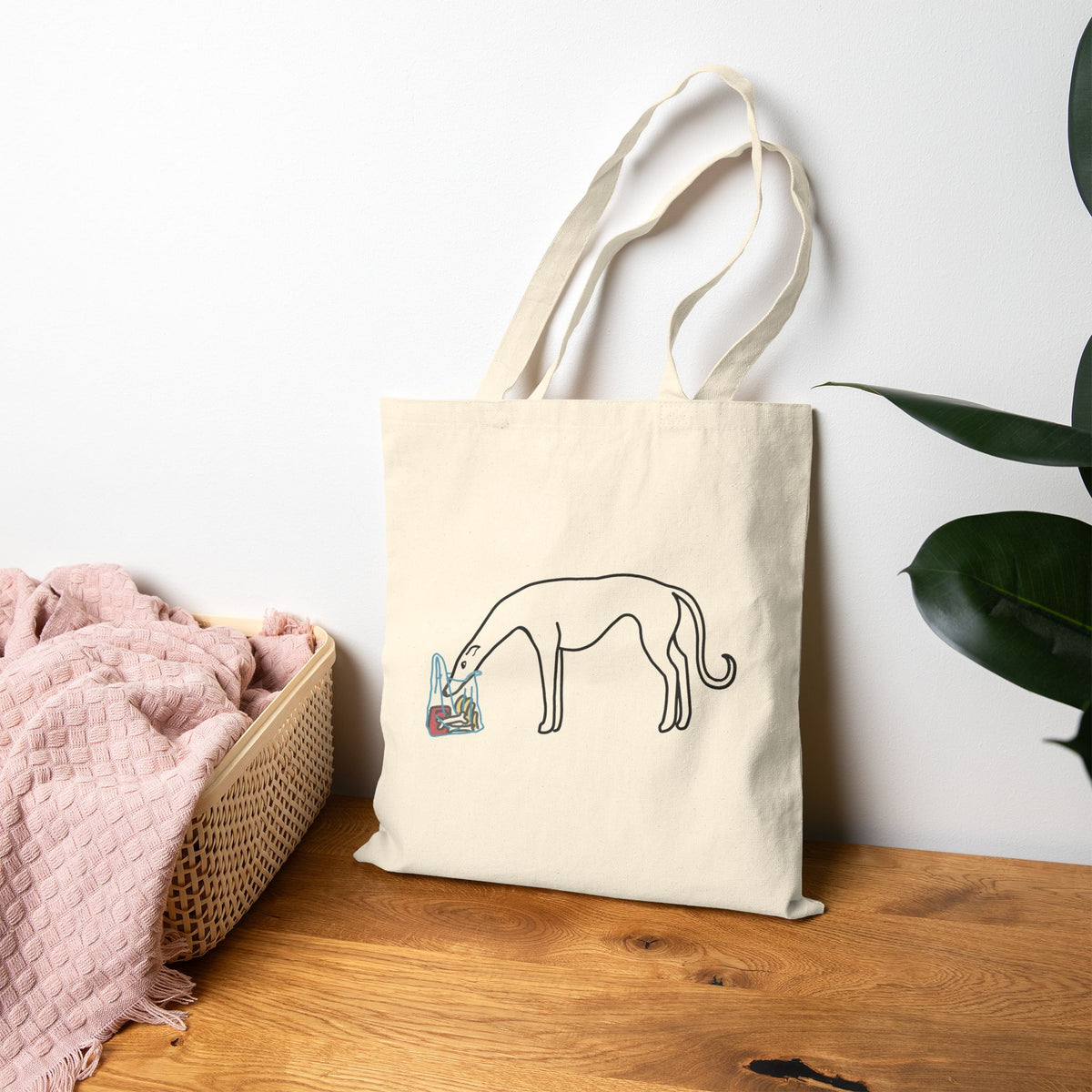 Noodle Inspection Shopping Tote