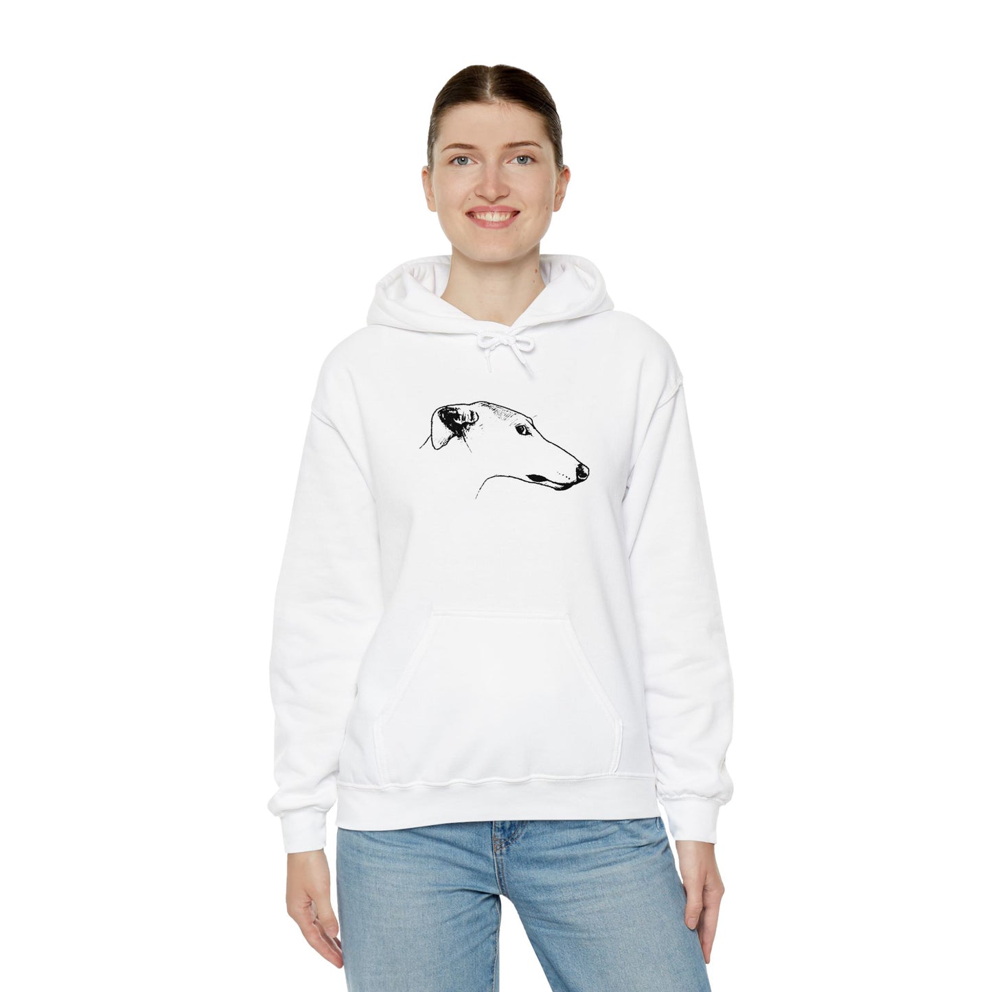 The Judgmental Sighthound Hoodie - Embroidery
