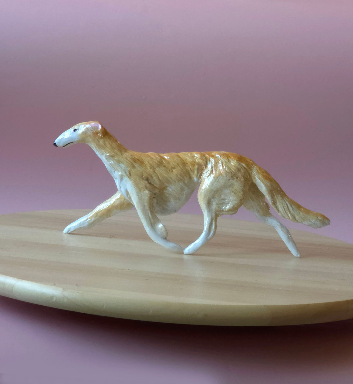 SIR SNOOTHSWORTH - BORZOI SCULPTURE-image-7