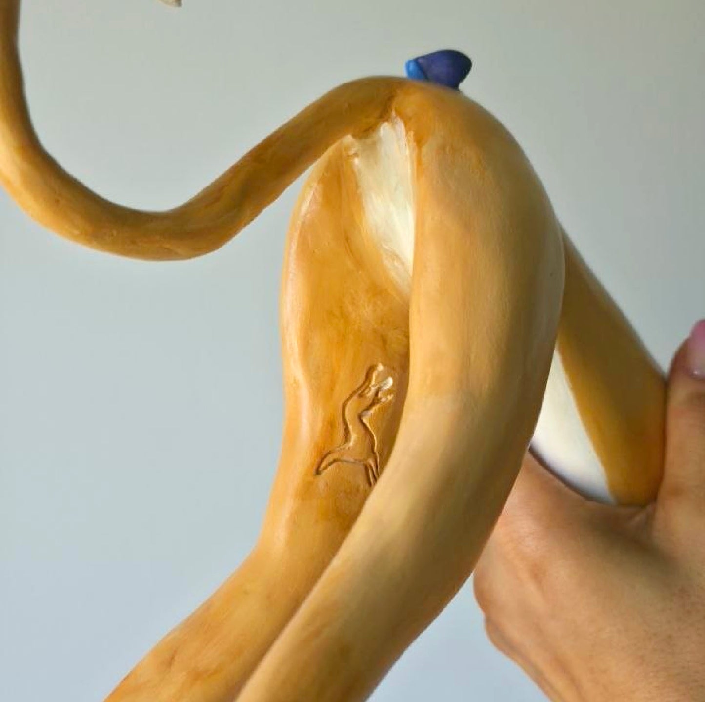 NOODLE - LARGE GREYHOUND SCULPTURE