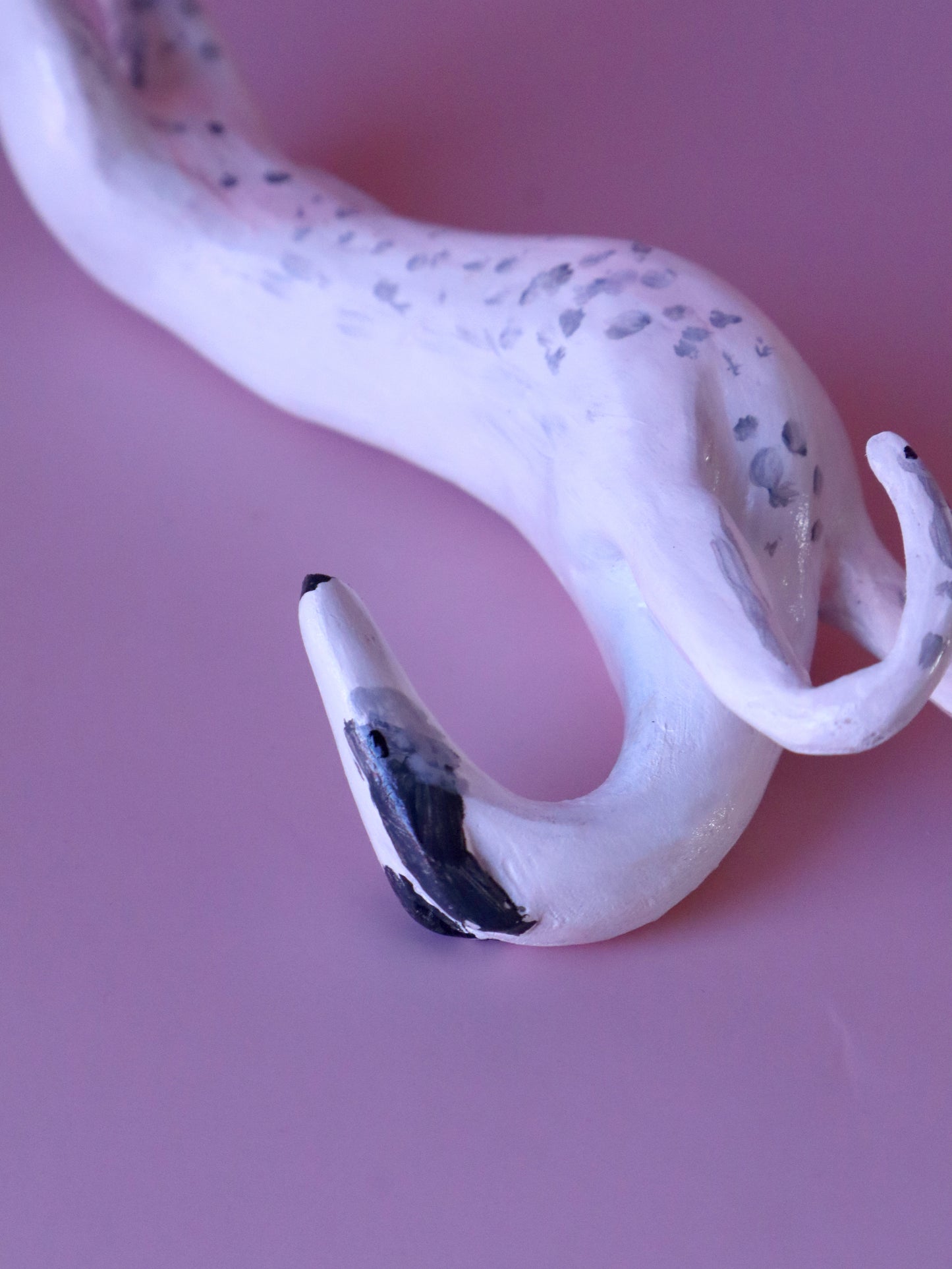 CUSTOM ROACHING SIGHTHOUND FIGURINE