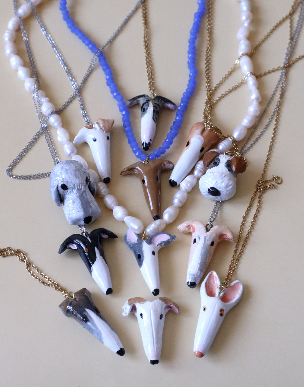 CUSTOM SIGHTHOUND PENDANT